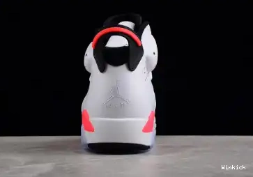 6 White Infrared Jordan Retro 384664-123 0429